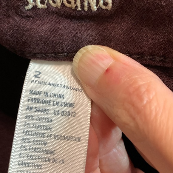 American Eagle jeggings plum/aubergine/eggplant - Picture 2 of 3